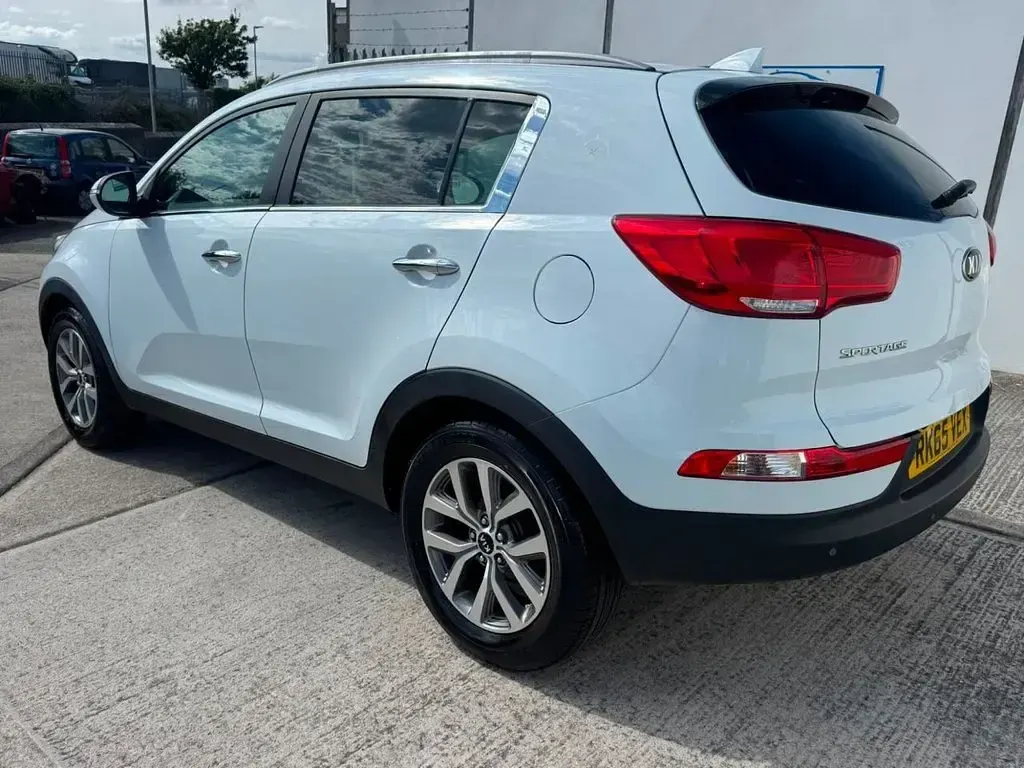 Used Kia Sportage 133 HP (97 kW) 2015 White SUV