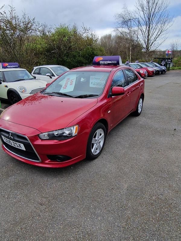 Used Mitsubishi Lancer 143 HP (105 kW) 2010 Red Hatchback