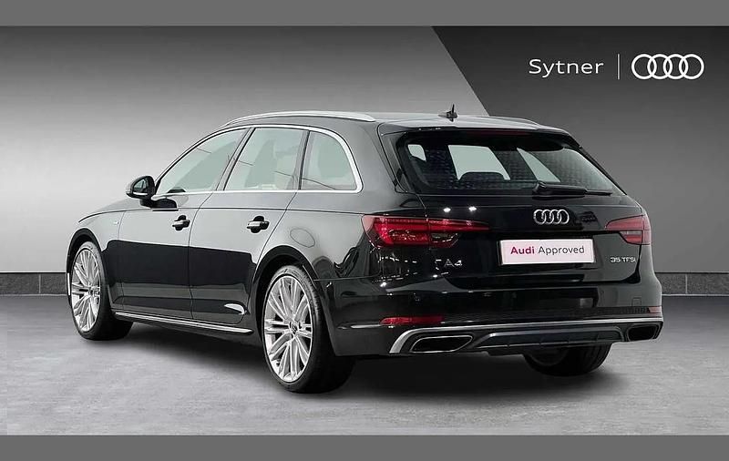 Used Audi A4 S-Line 147 HP (108 kW) 2019 Black Estate