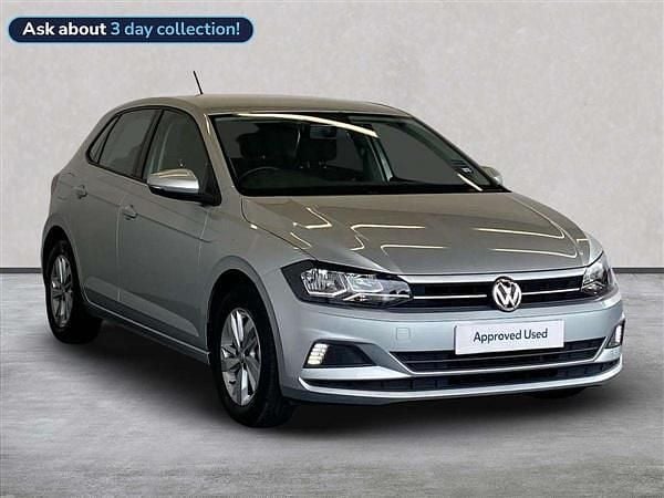 Silver Used 2020 VW Polo SE Hatchback | £12,899 (Good price) - Image 1/4