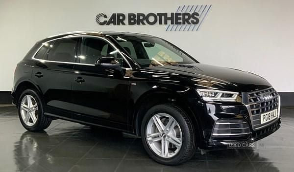 Used Audi Q5 S-Line 190 HP (139 kW) 2018 Black SUV
