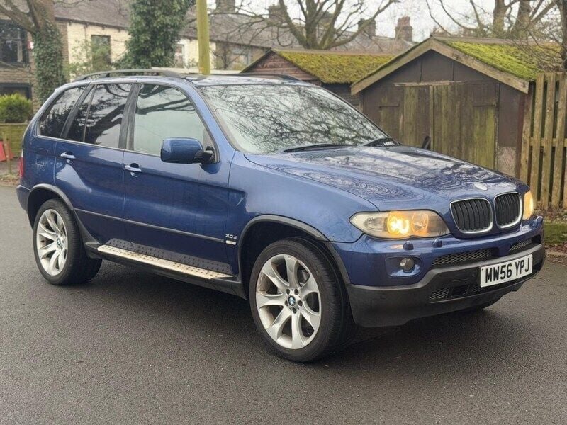 Blue Used 2007 BMW X5 Exclusive SUV | £2,995 (Good price) - Image 1/3
