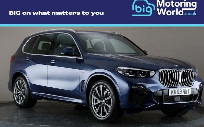 Blue Used 2019 BMW X5 M Sport SUV | £33,100 (Super price) - Image 1/4