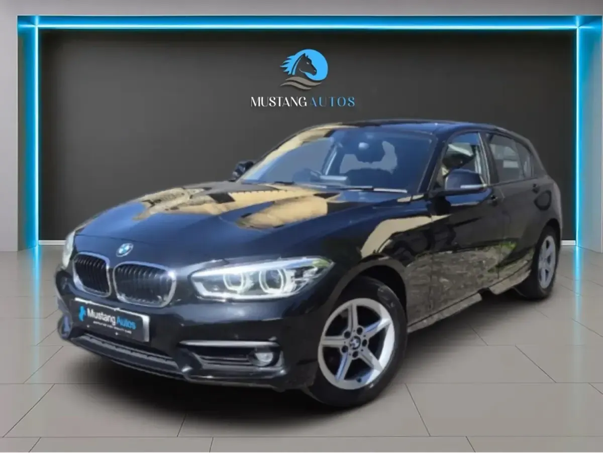Usado BMW 116 2019 Negro Utilitario