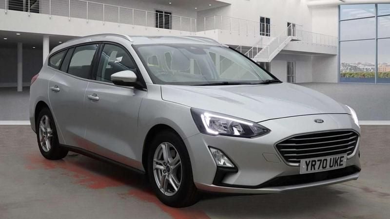 Silver Used 2020 Ford Focus Zetec Estate | £9,600 (Good price) - Image 1/4