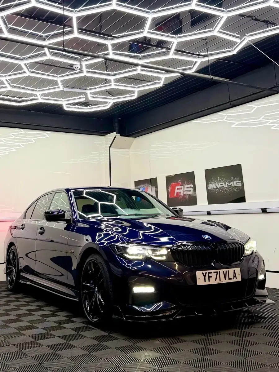 Used BMW 330e M Sport 2021 Blue Sedan