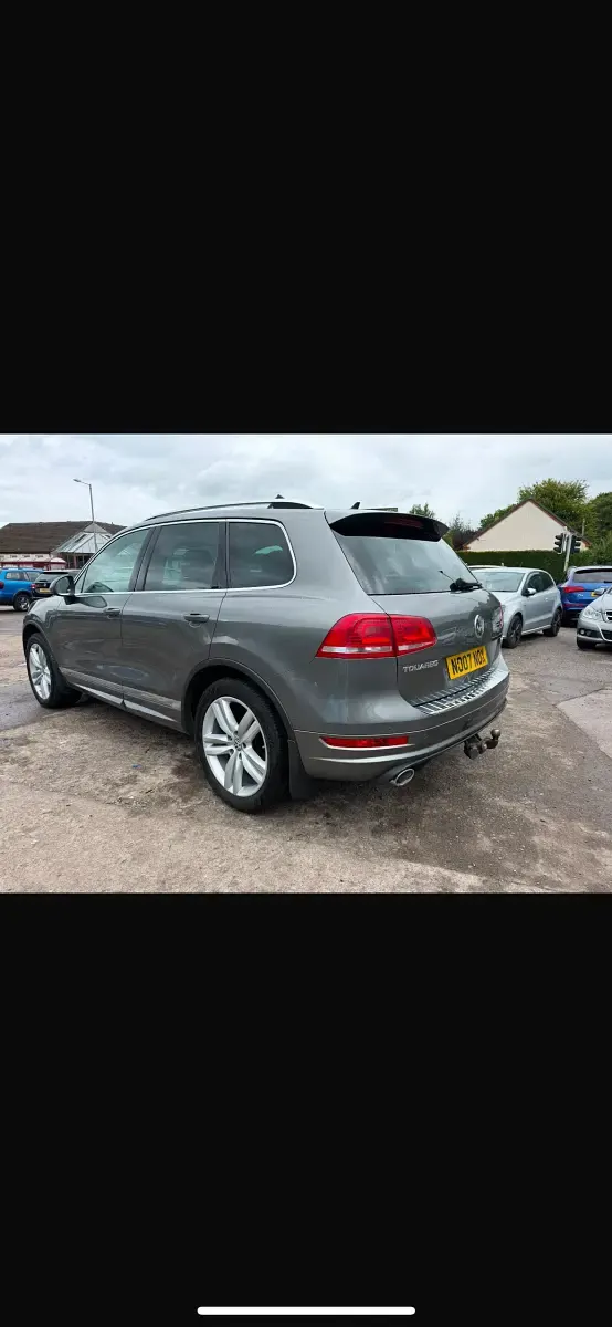 Used VW Touareg R-line 2014 Grey SUV