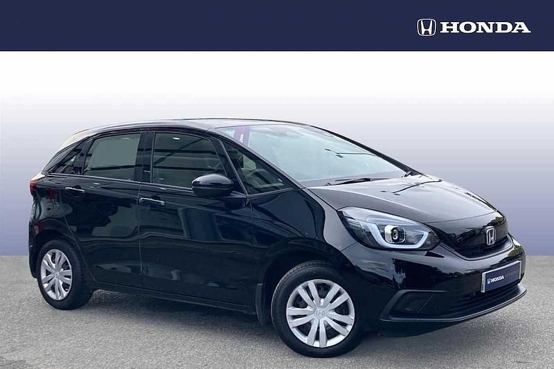 Crystal black Used 2021 Honda Jazz Hybrid Hatchback | £14,342 (Good price) - Image 1/4