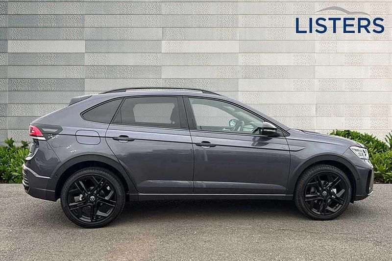 Used VW Taigo Black Edition 150 HP (110 kW) 2025 Smokey grey metallic black SUV