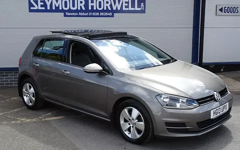 Used VW Golf VII Match 105 HP (77 kW) 2013 Grey Hatchback