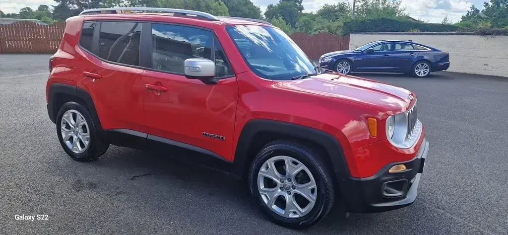Used Jeep Renegade Limited 120 HP (88 kW) 2016 Red SUV