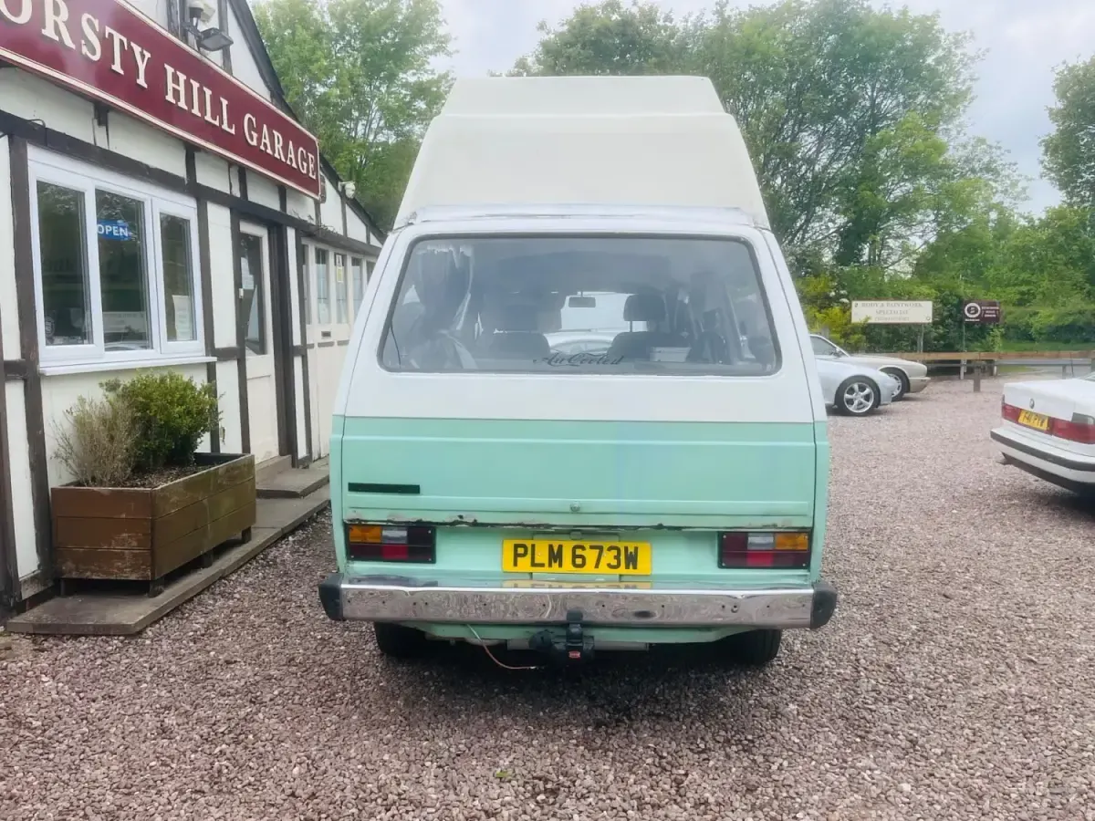 Used VW T3 1981 Green white Van