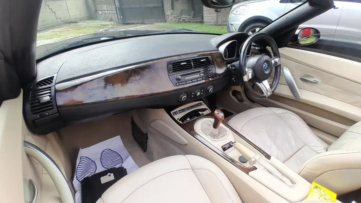 Used BMW Z4 150 HP (110 kW) 2007 Black Cabriolet