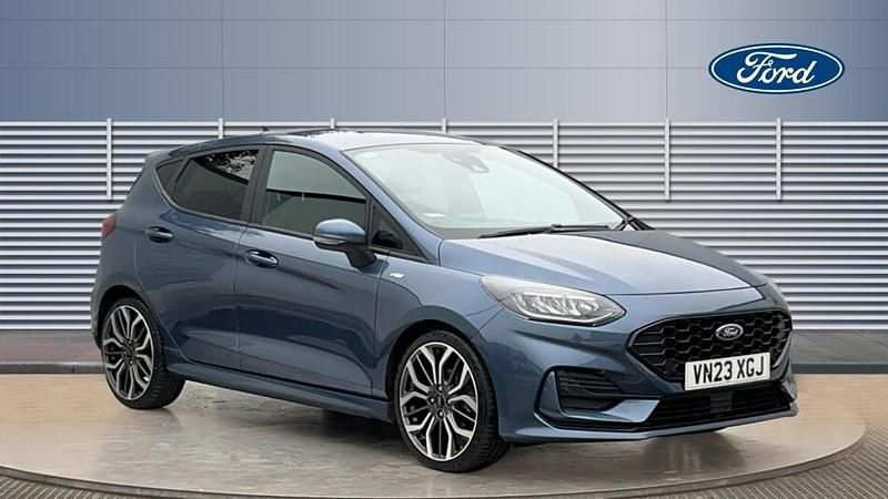 Blue Used 2023 Ford Fiesta ST-Line X Hatchback | £17,000 (A bit pricey) - Image 1/4