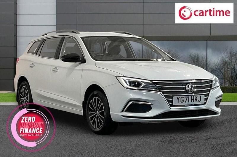 White Used 2021 MG MG5 EV Exclusive Estate | £8,357 (Fair price) - Image 1/4