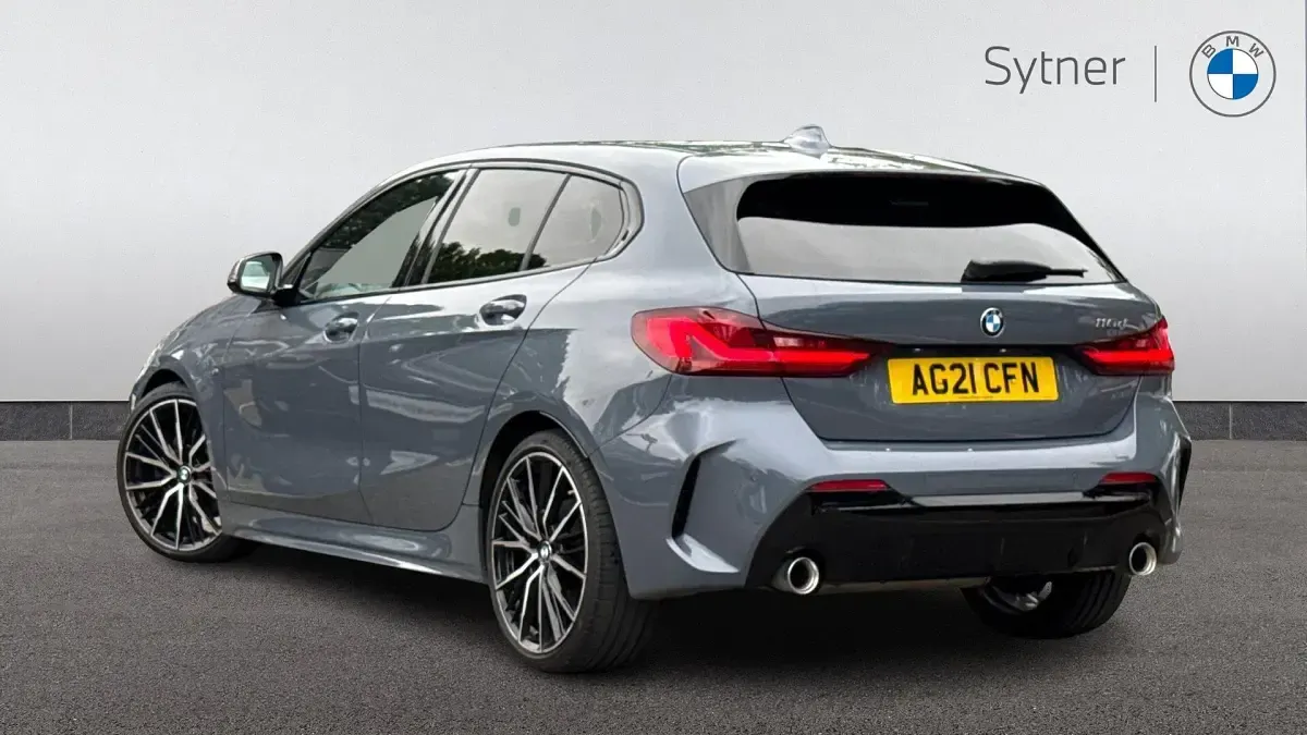 Used BMW 118 M Sport 148 HP (108 kW) 2021 Grey Hatchback