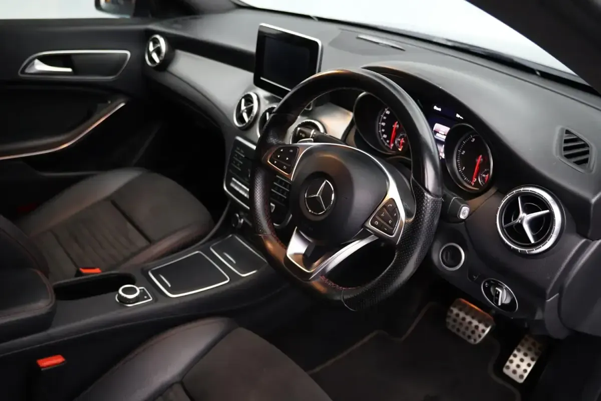 Used Mercedes CLA220 AMG line 177 HP (130 kW) 2016 Grey Sedan