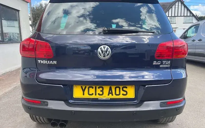 Used VW Tiguan SE 140 HP (102 kW) 2013 Blue SUV