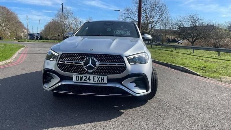 Used Mercedes GLE400 AMG line 381 HP (280 kW) 2024 Silver Coupe