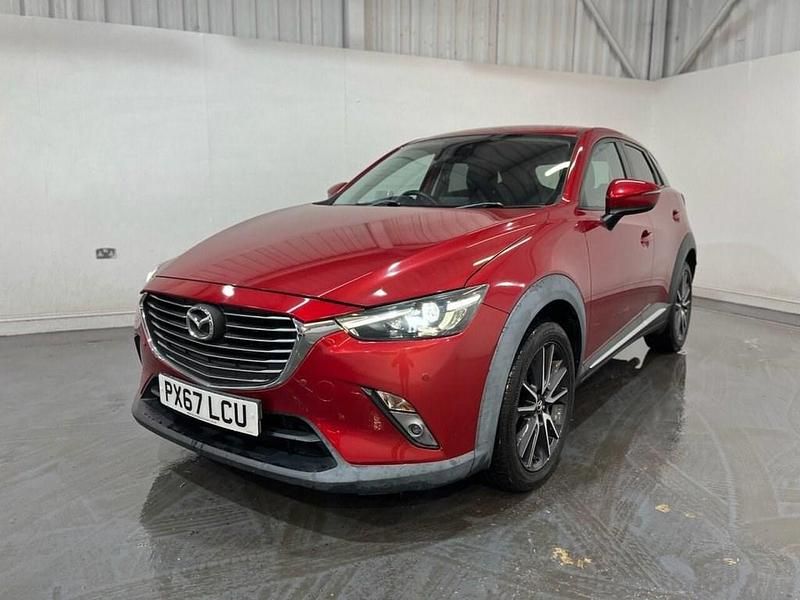 Begagnad Mazda CX-3 Inclusive 121 HK (88 kW) 2017 Röd SUV