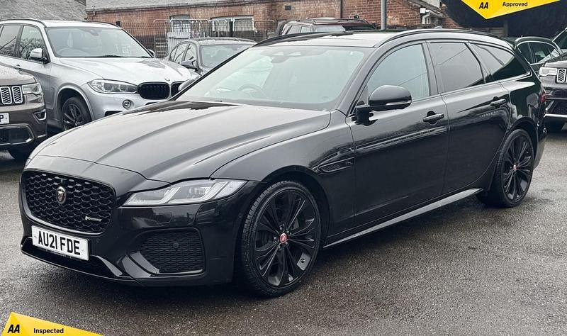 Used Jaguar XF Sportbrake R-Dynamic 2022 Black Estate