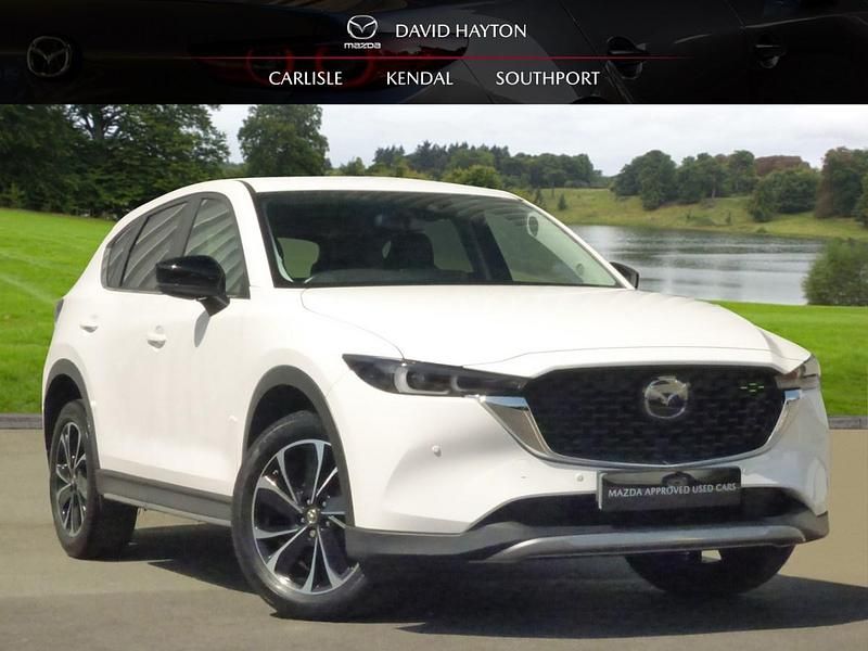 White Used 2022 Mazda CX-5 Newground SUV | £21,995 (Fair price) - Image 1/3