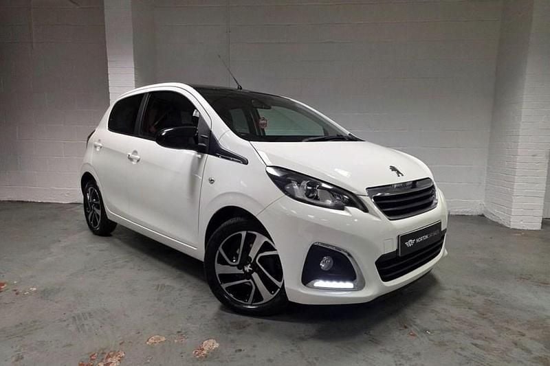 White Used 2018 Peugeot 108 Allure Hatchback | £7,895 (Fair price) - Image 1/1
