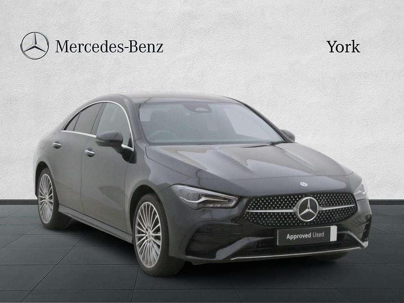Black Used 2024 Mercedes CLA250e AMG Line Premium Sedan | £29,695 (Fair price) - Image 1/4