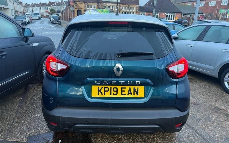 Gebraucht Renault Captur Iconic 90 PS (66 kW) 2019 Blau SUV