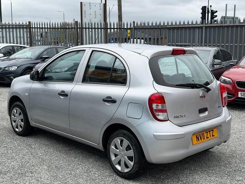 Used Nissan Micra Visia 2011 Silver Hatchback