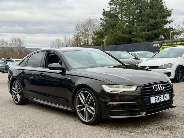 Used Audi A6 Black Edition 190 HP (139 kW) 2015 Black Sedan