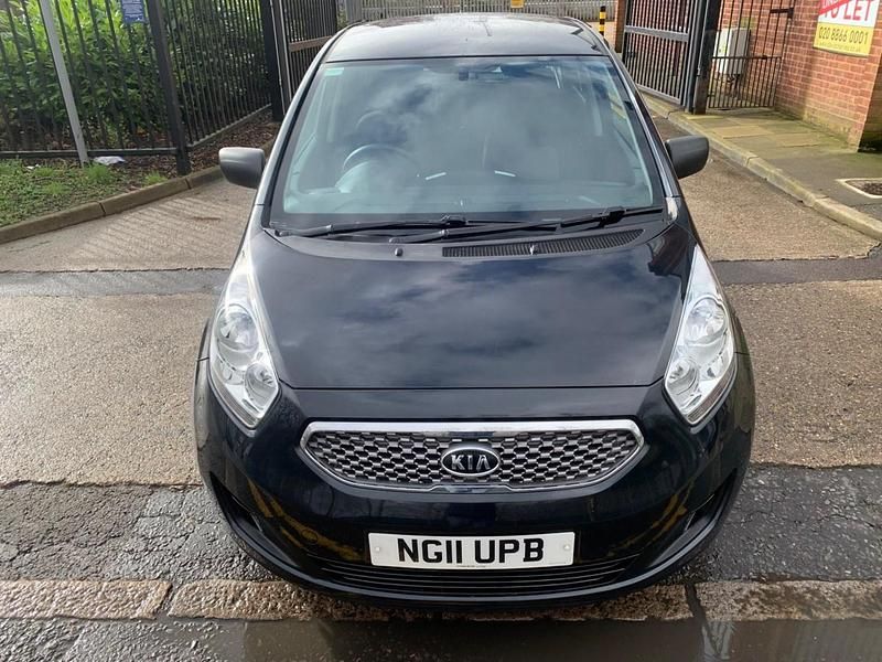 Used Kia Venga 89 HP (65 kW) 2011 Black Hatchback