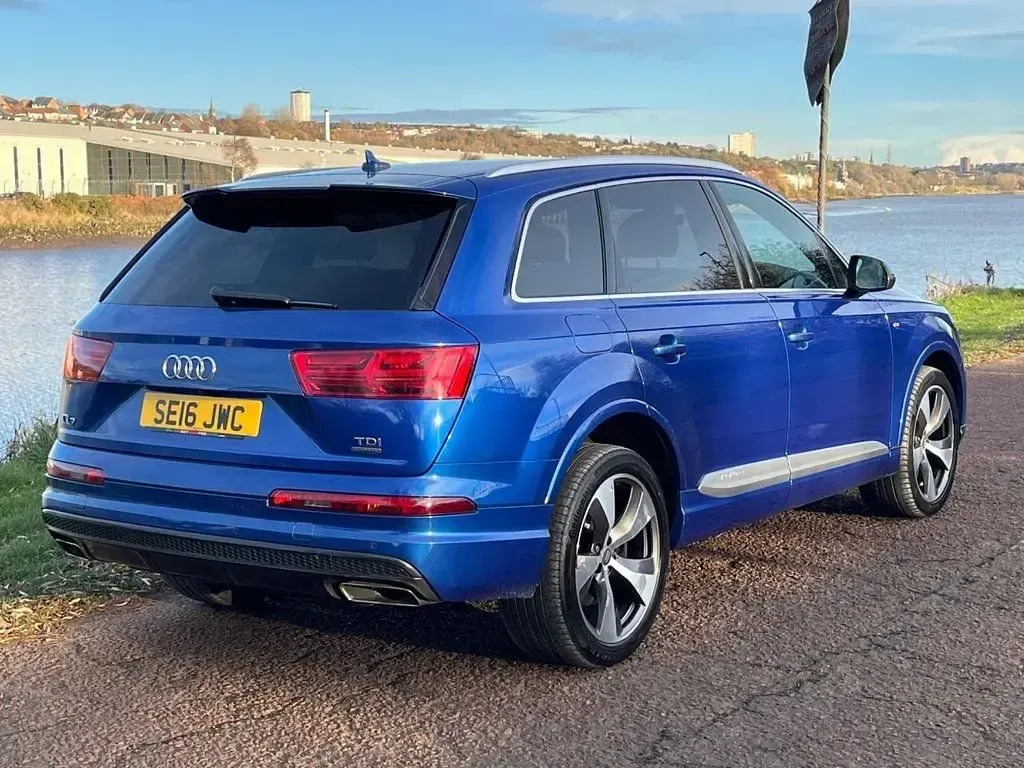 Used Audi Q7 S-Line 2016 Blue SUV