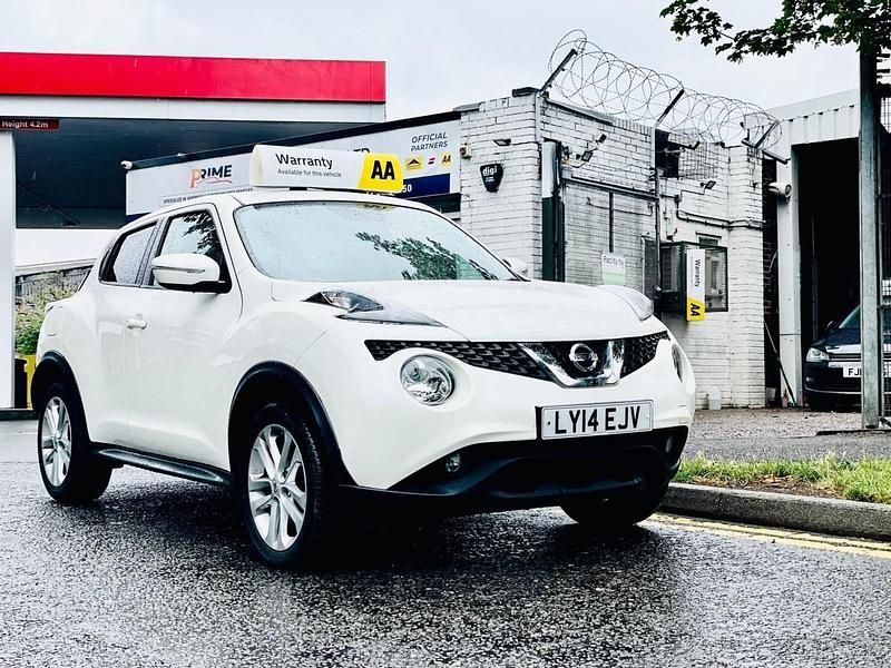 White Used 2014 Nissan Juke Acenta SUV | £5,099 (Fair price) - Image 1/3