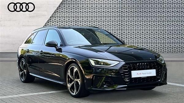 Black Used 2024 Audi A4 Black Edition Estate | £32,527 (A bit pricey) - Image 1/4