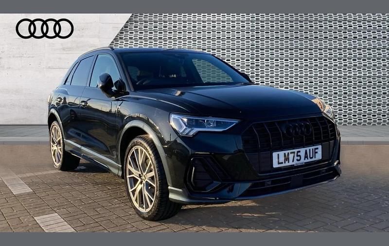 Used Audi Q3 Black Edition 150 HP (110 kW) 2025 Black SUV