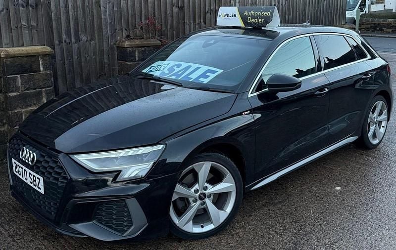 Black Used 2020 Audi A3 S-Line Hatchback | £11,495 (Super price) - Image 1/4