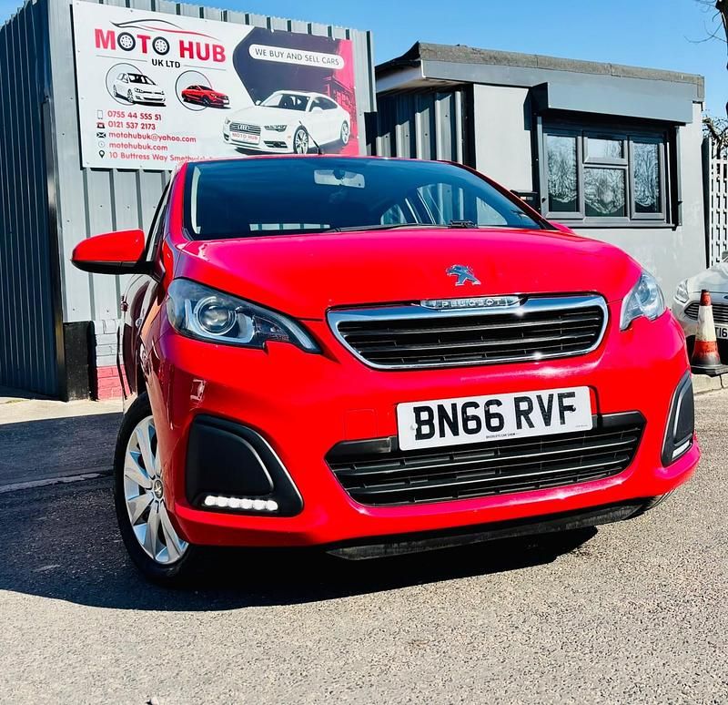 Used Peugeot 108 Active 2016 Red Hatchback