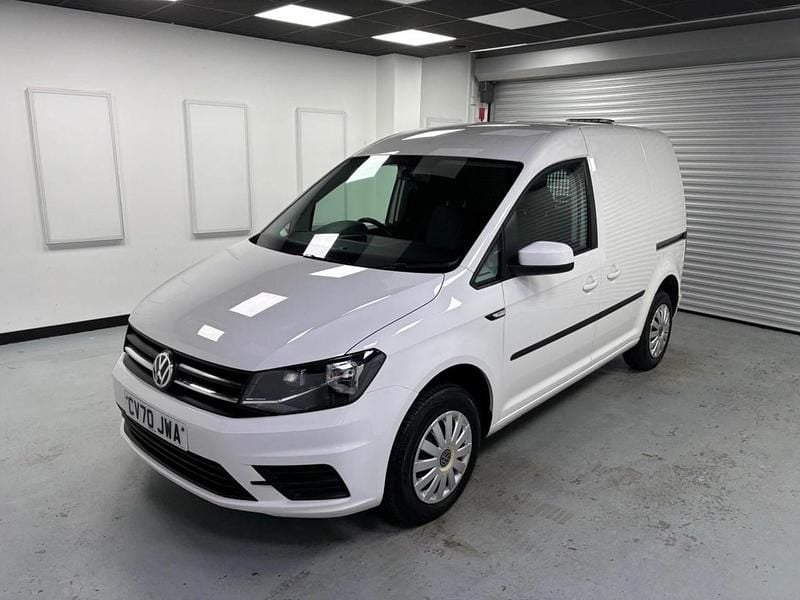 White Used 2020 VW Caddy Trendline MPV | £9,790 (Good price) - Image 1/4