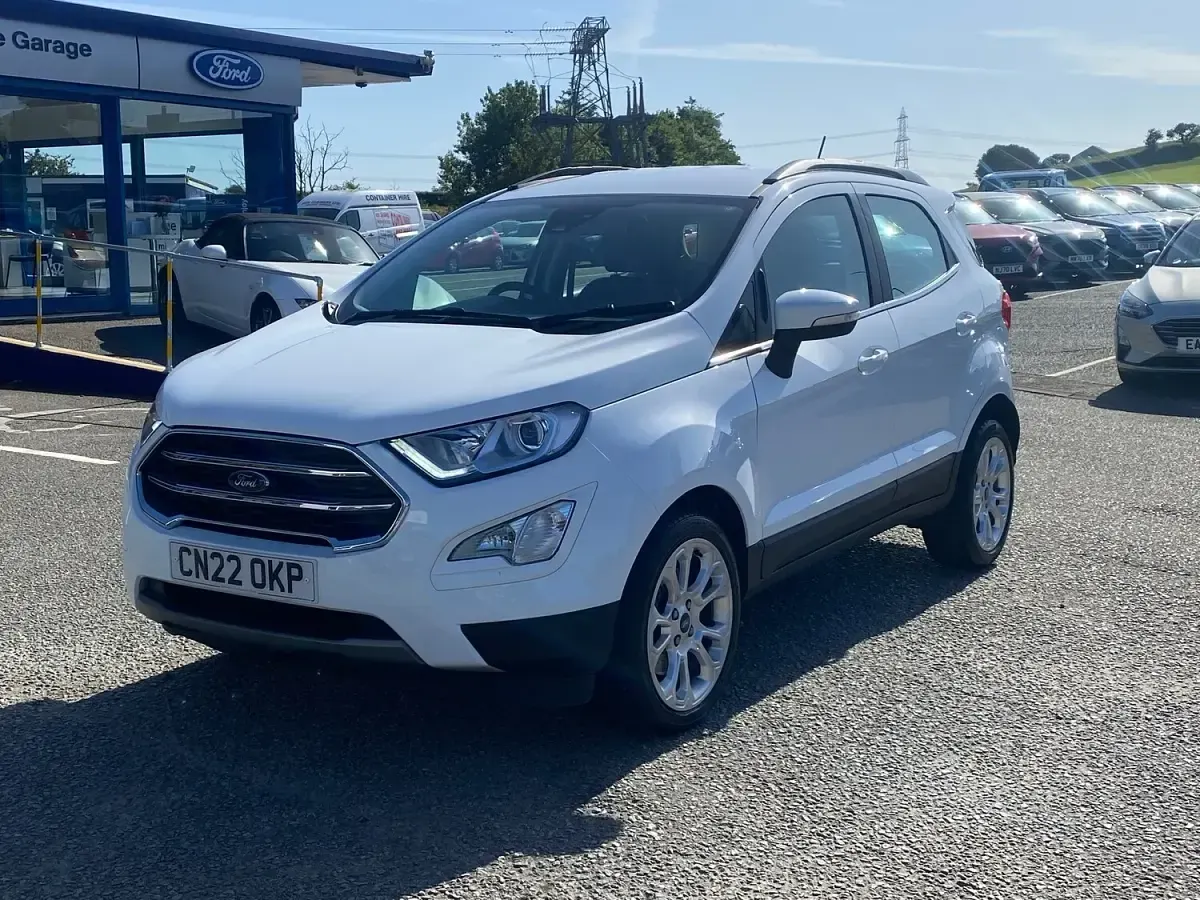 Used Ford Ecosport Titanium 125 HP (91 kW) 2022 White SUV