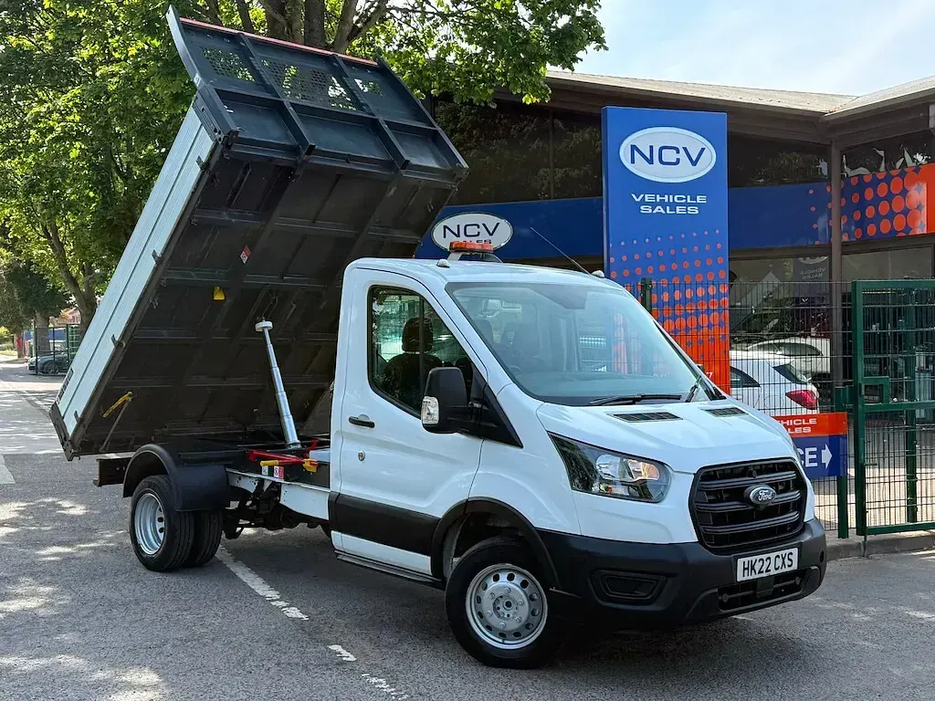 Used Ford Transit 130 HP (95 kW) 2022 White Van