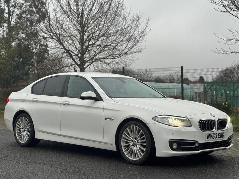 Used BMW 525 Luxury Line 218 HP (160 kW) 2014 White Sedan