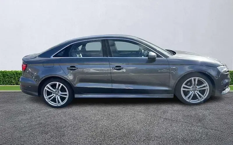Used Audi A3 S-Line 150 HP (110 kW) 2018 Grey Sedan