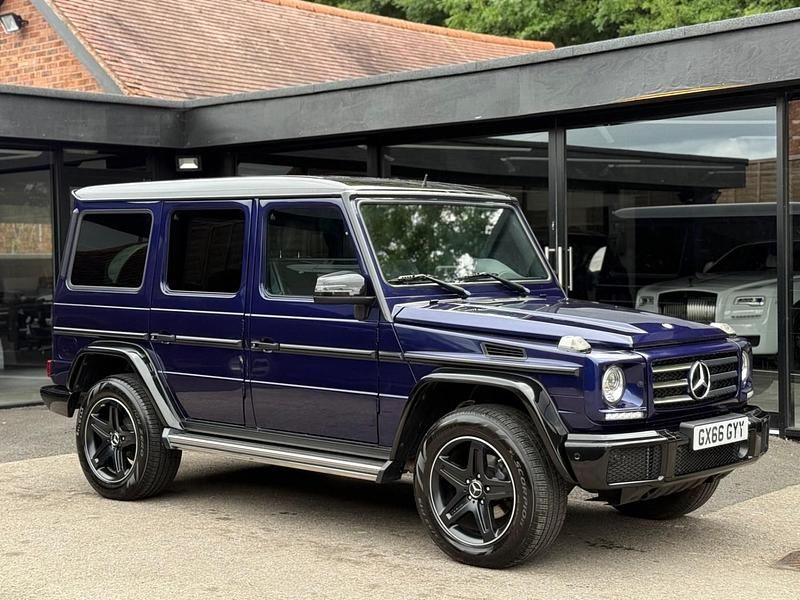 Blue Used 2016 Mercedes G350 SUV | £69,995 - Image 1/4