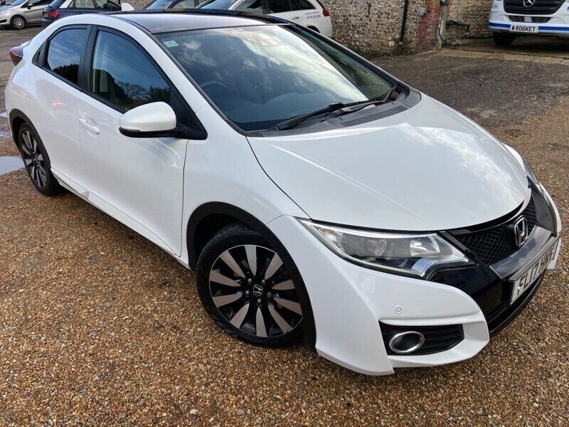 White Used 2017 Honda Civic SR Hatchback | £11,695 - Image 1/4