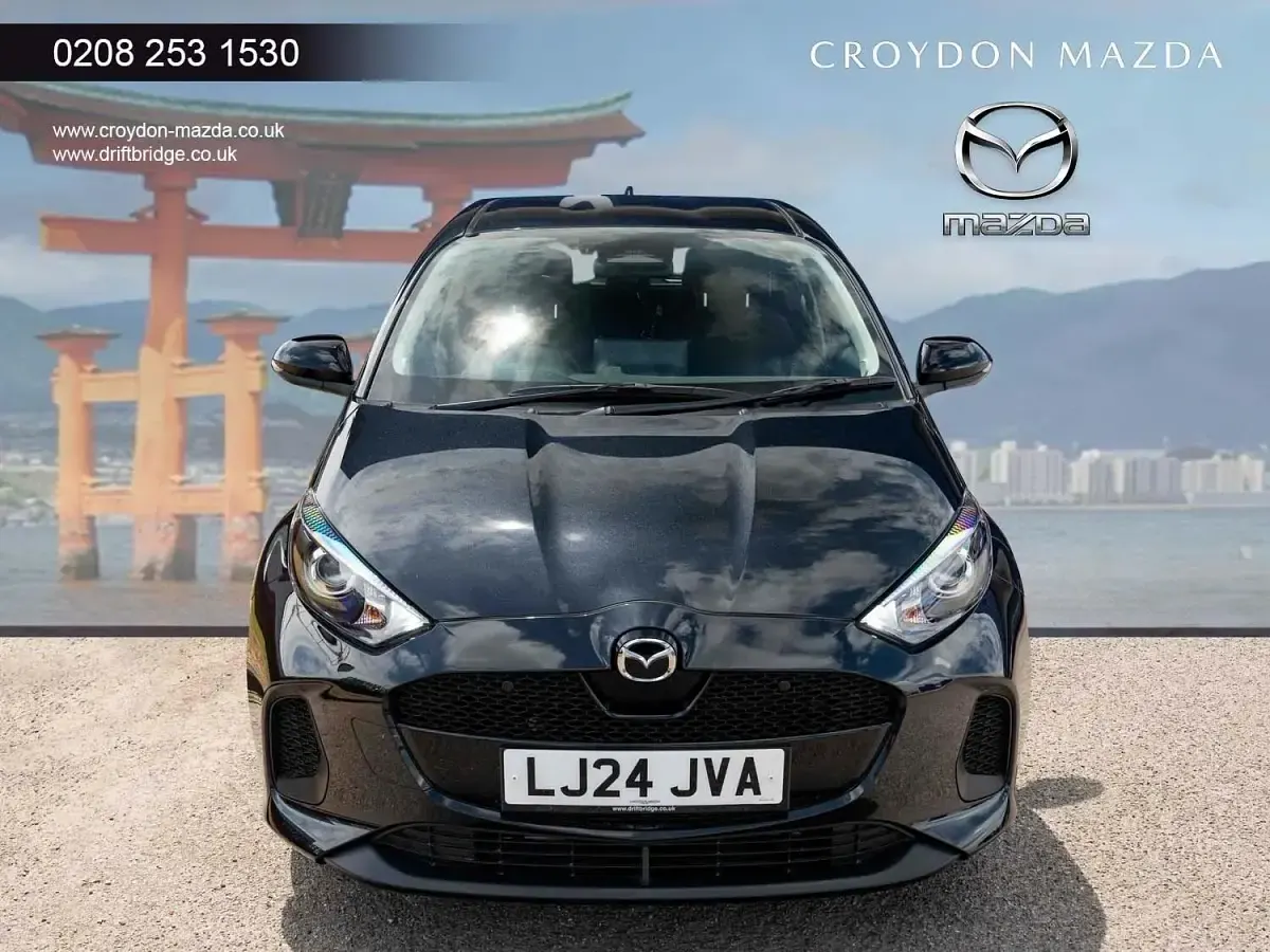 Used Mazda 2 Exclusive-Line 116 HP (85 kW) 2024 Black Hatchback
