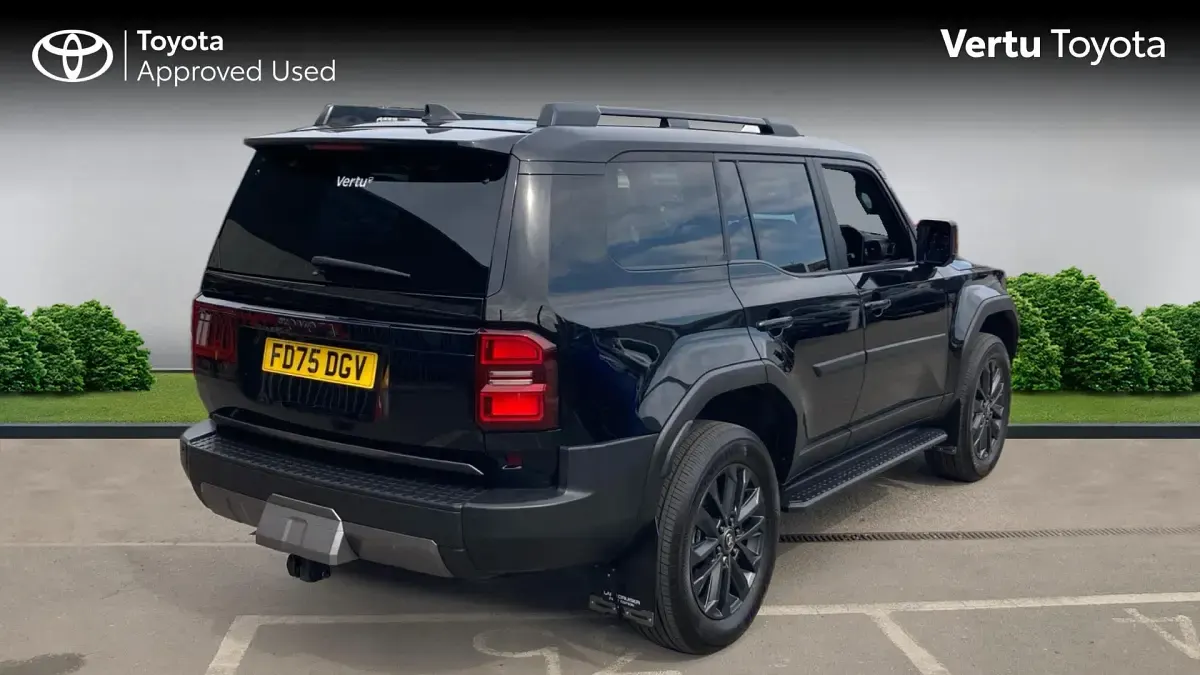 Used Toyota Land Cruiser 205 HP (150 kW) 2025 Astral black (solid paint) Estate