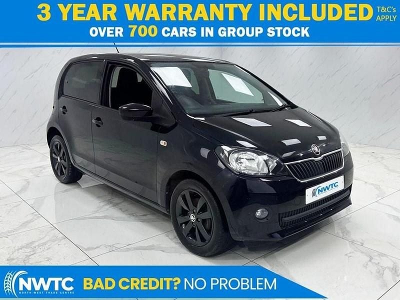 Used Skoda Citigo Colour Edition 60 HP (44 kW) 2016 Black Hatchback