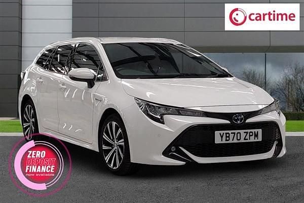 White Used 2021 Toyota Corolla Design Estate | £19,434 (Expensive) - Image 1/4