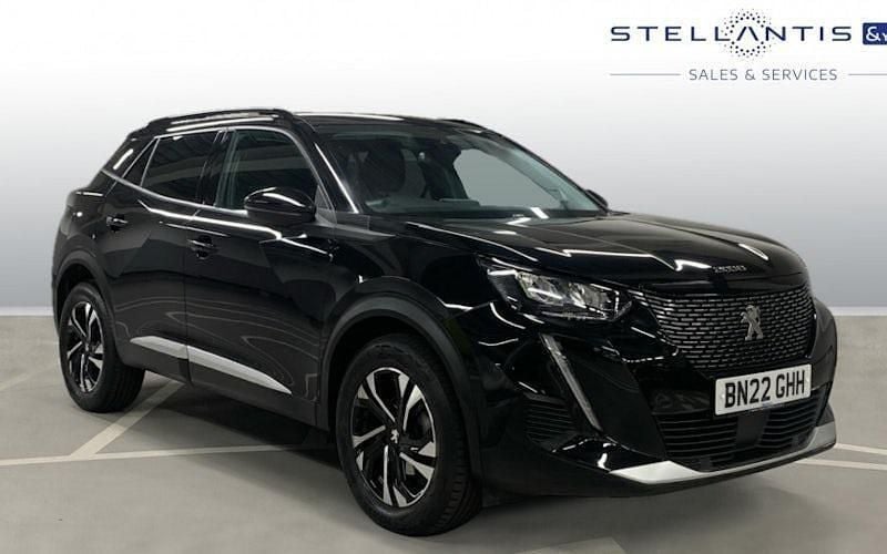 Black Used 2022 Peugeot 2008 Allure Premium SUV | £17,884 (Fair price) - Image 1/4